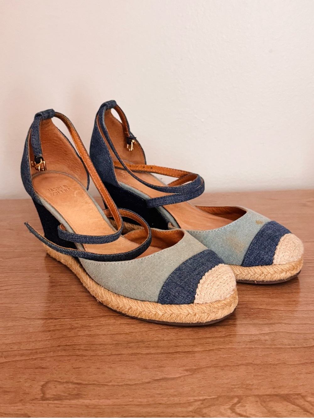 Anthropologie Jasper & Jeera Alessa Espadrille Wedges